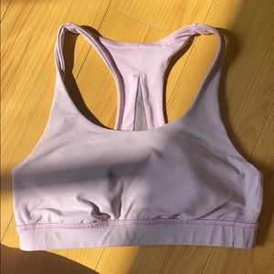 Light pink lulu bra